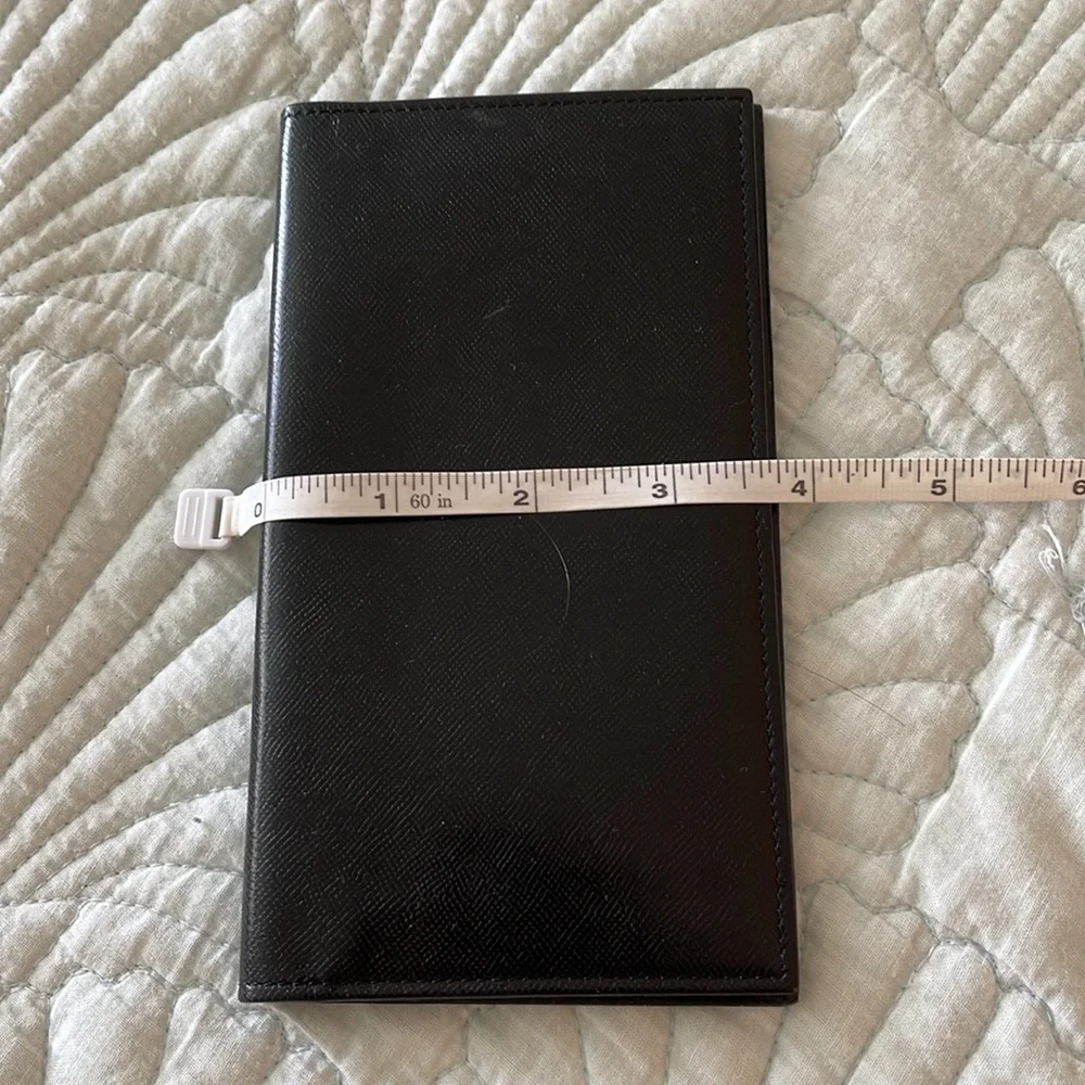 Joseph Abboud Black Leather billfold